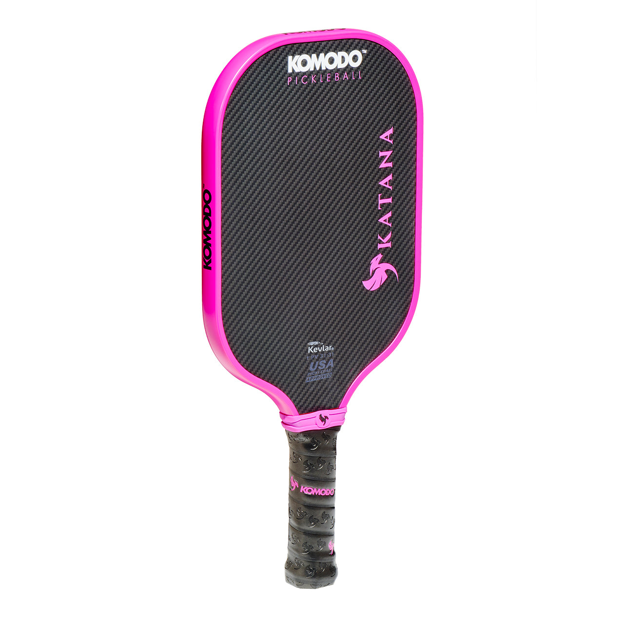 Katana - Pink Kevlar® Pro + Free BioBall™ Pickleballs (4-Pack)
